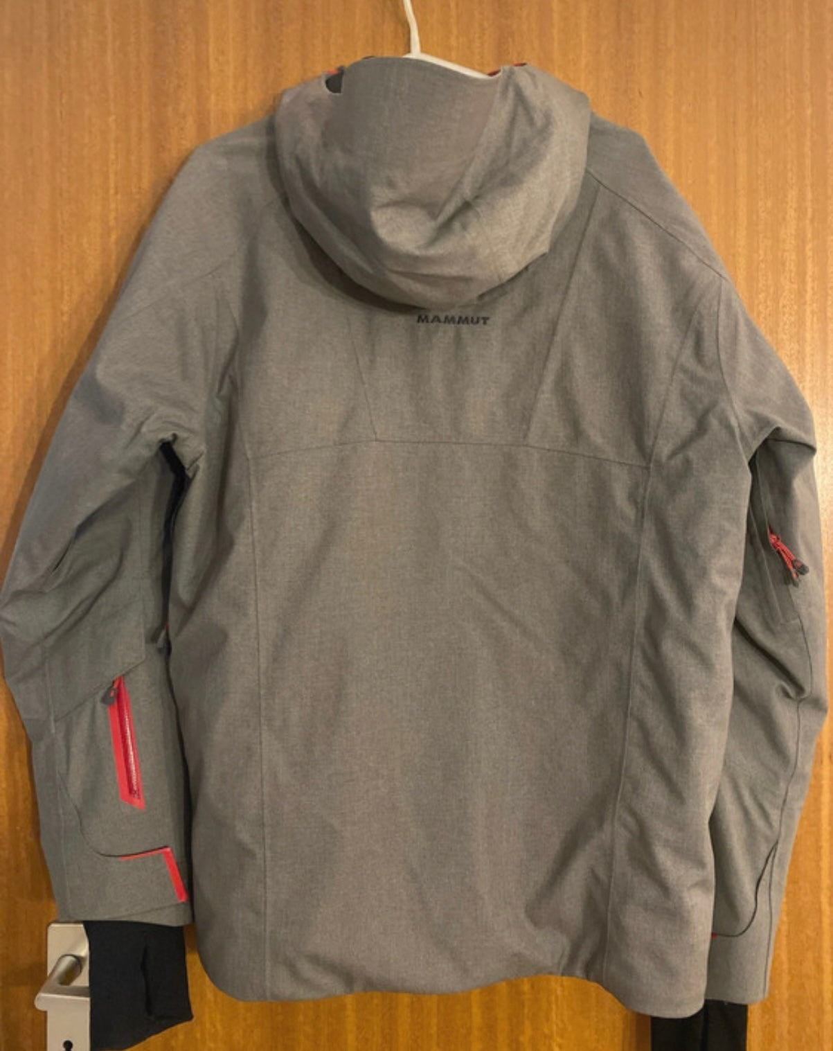 Ski Jacke von Mammut (M Herren) Hardshell gefüttert grau