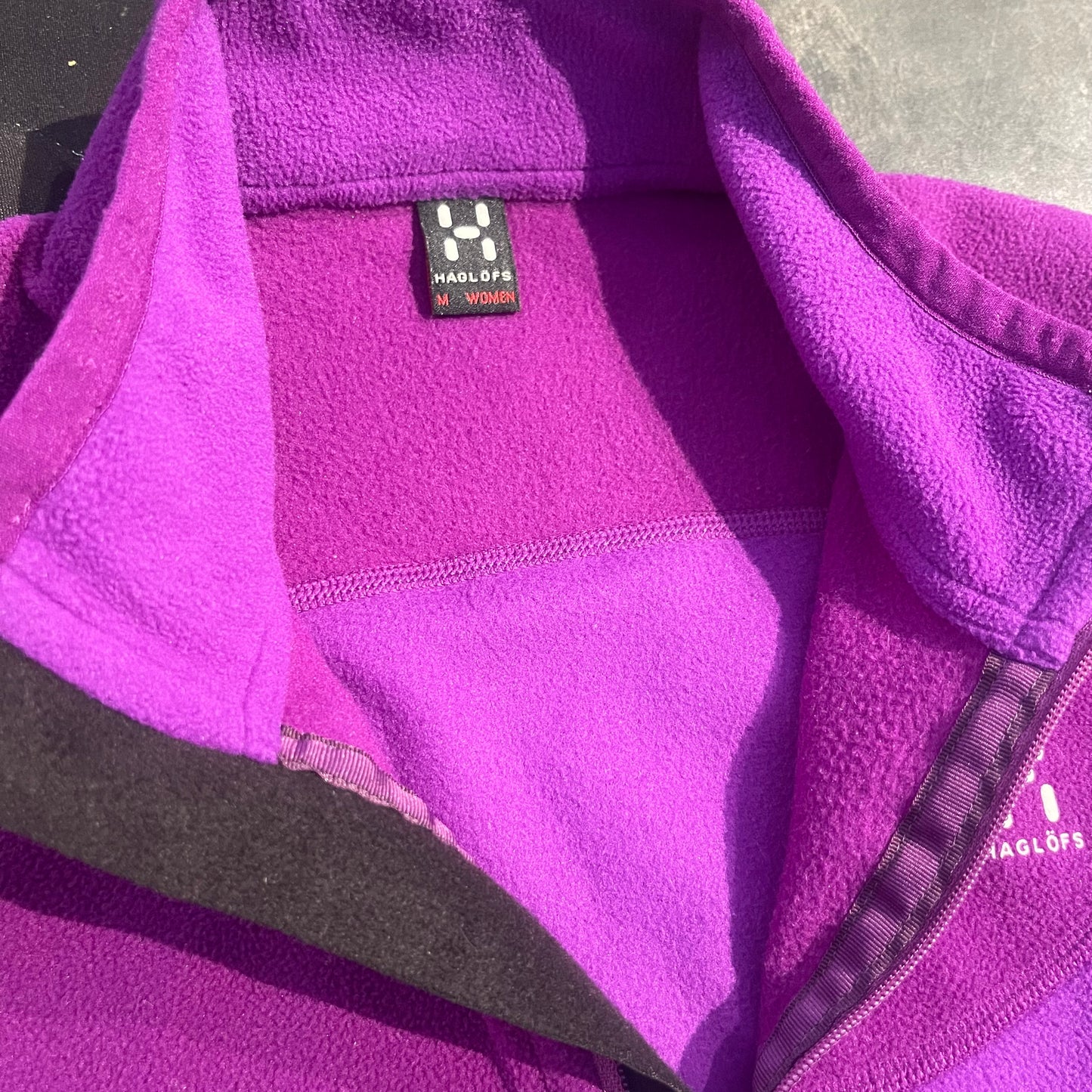 Weste Haglöfs (M Damen) Polartec Midlayer lila