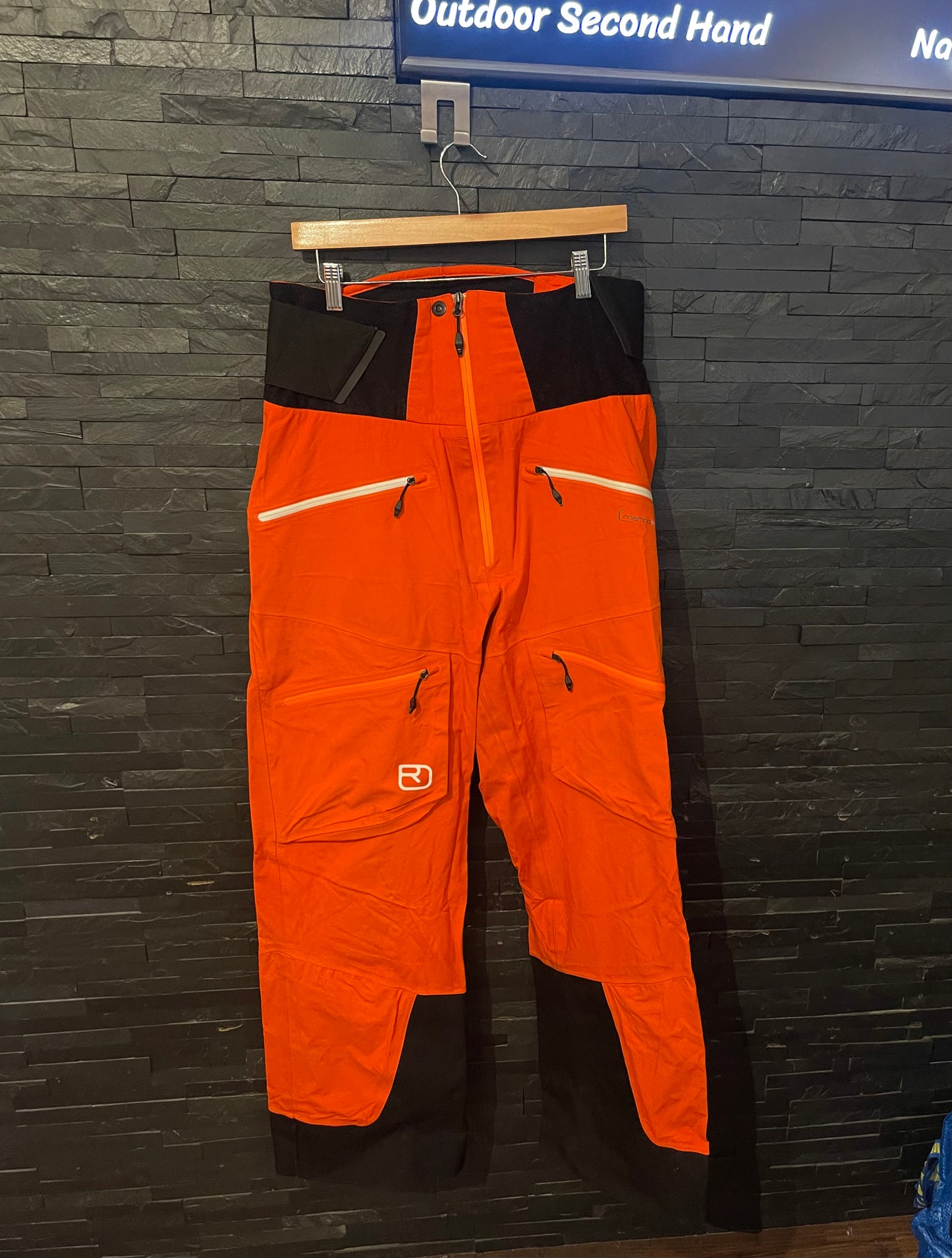 Ski Hose von Ortovox Merino (L Herren) Hardshell Merino Inside orange