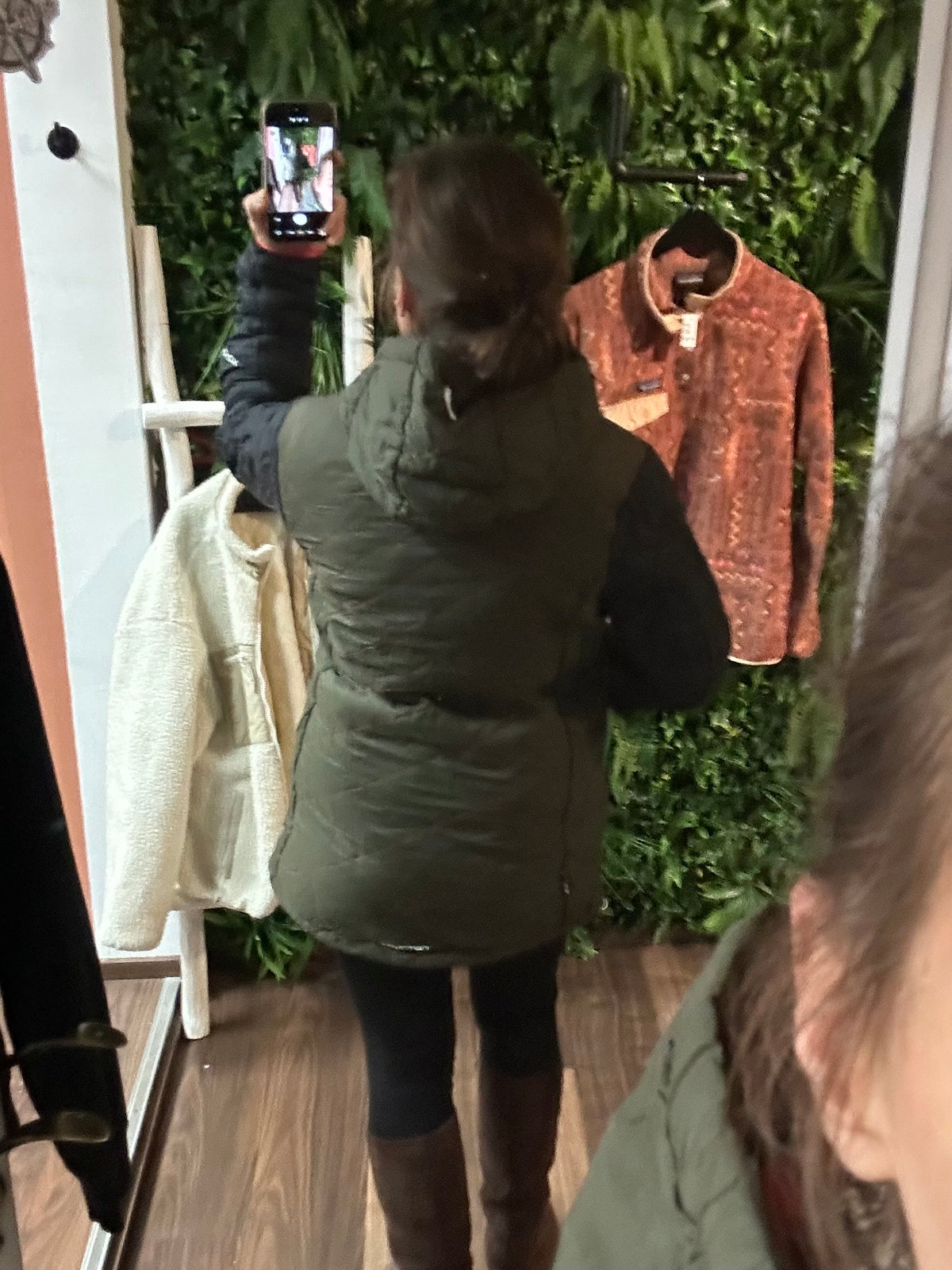 Jacke Ortovox aus Black Swisswool (M Damen) Kapuze khaki schwarz