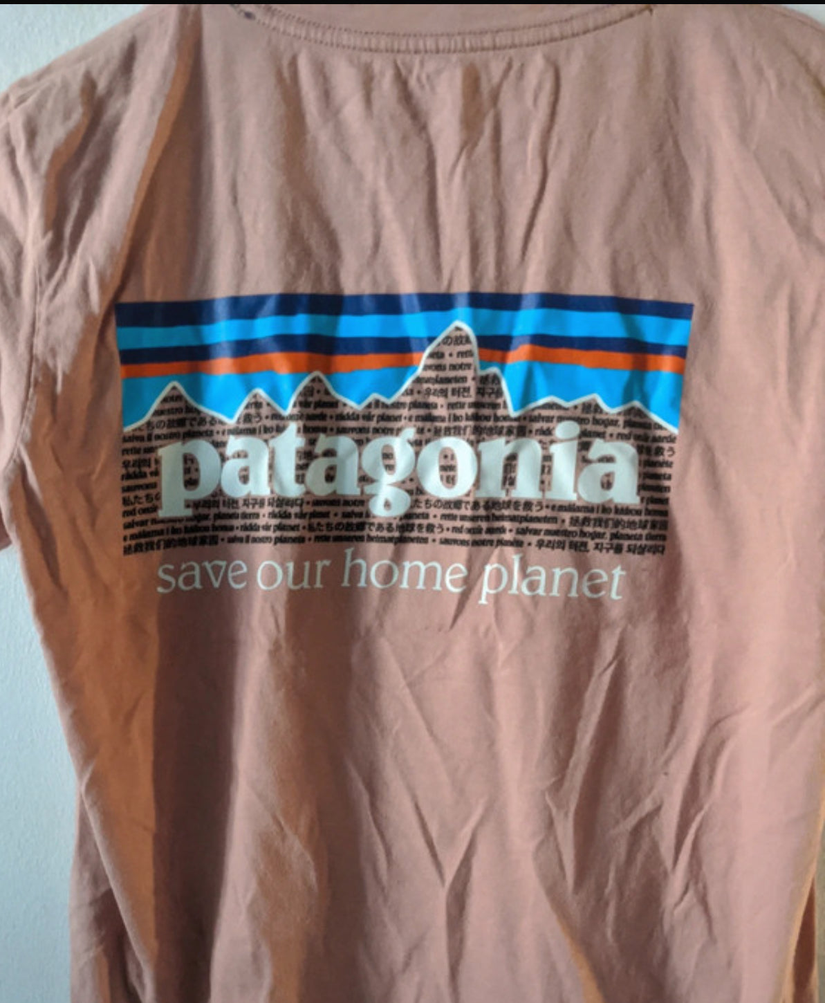 Patagonia T-Shirt ( XS Damen ) Organic Cotton mit Back Print