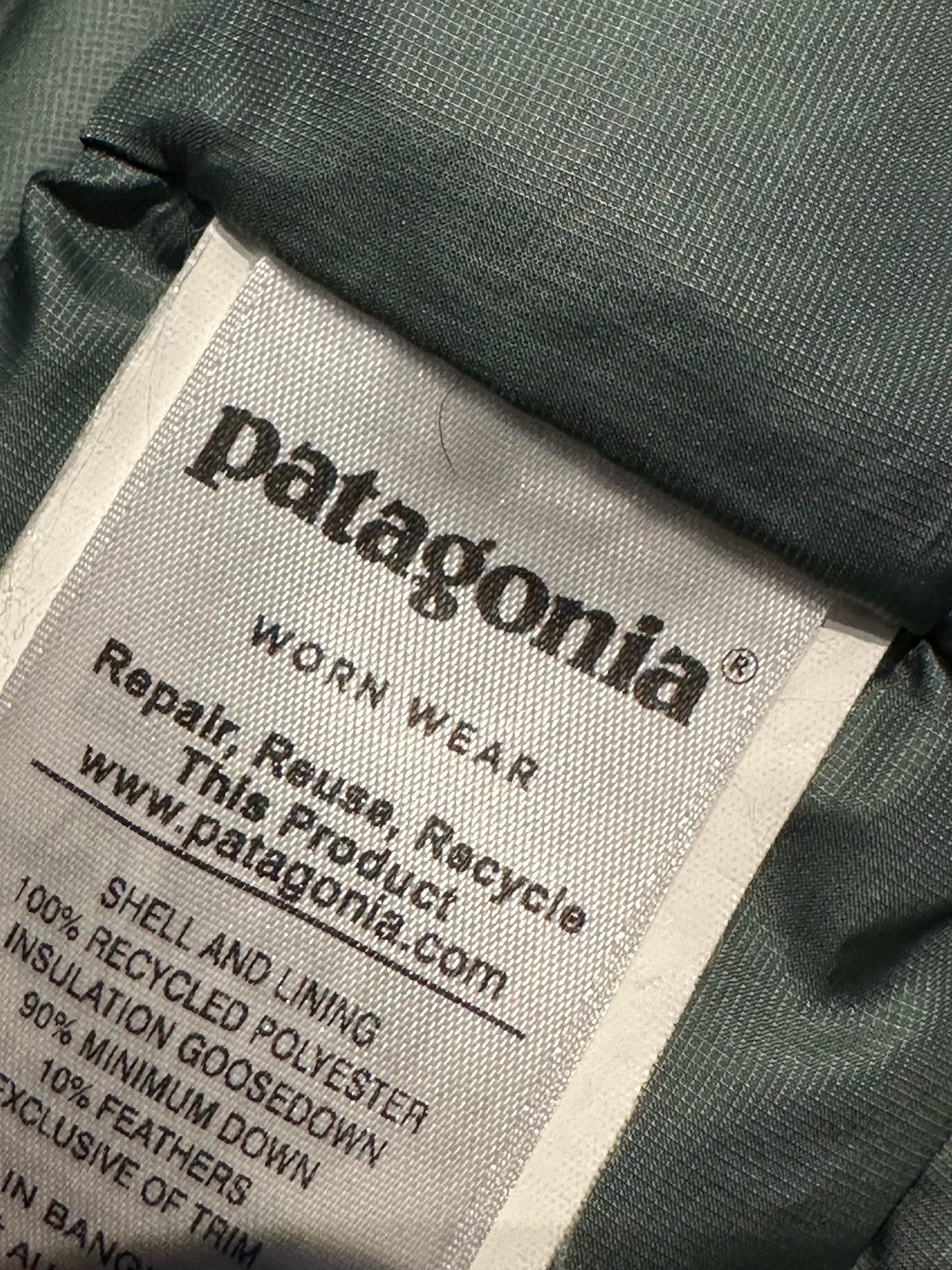 Patagonia Daunen Jacke (M Damen) Steppjacke khaki