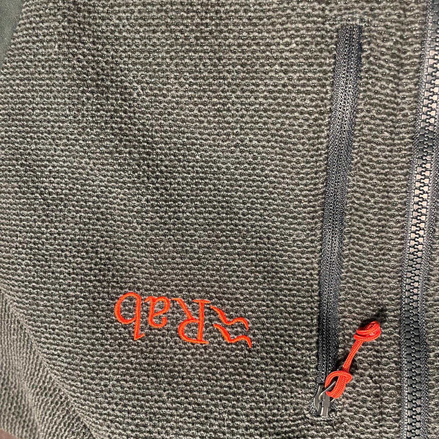 Fleecejacke von Rab (S Herren) Zipper Hoodie grün