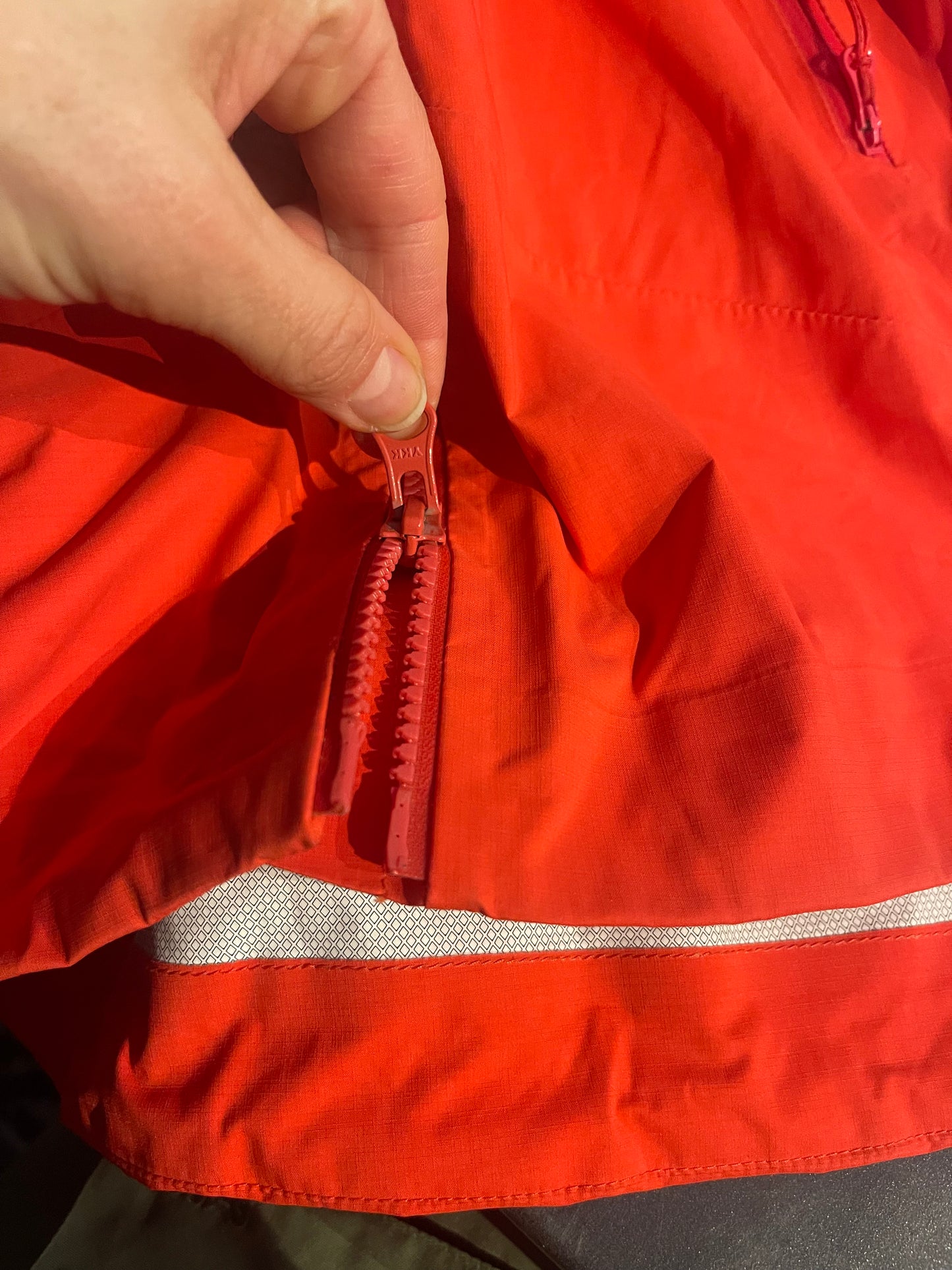 Hardshell Jacke von Mammut (L Damen) wasserdicht korallenrot