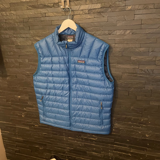 Patagonia Daunen Weste (L Herren) blau