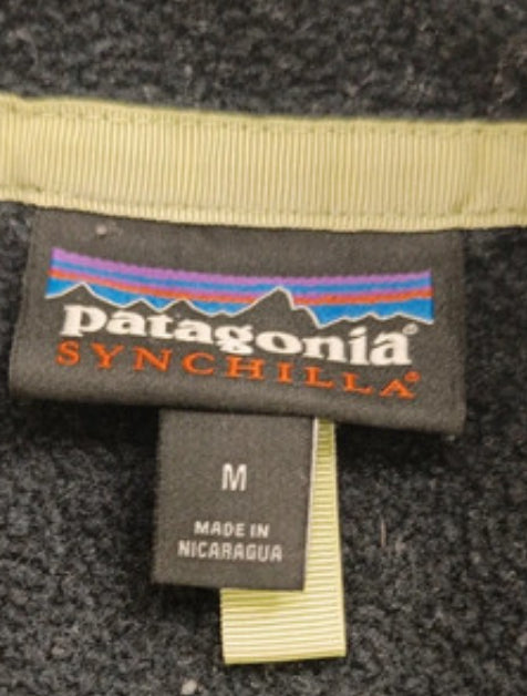 Fleece Pullover Patagonia Synchilla (M Herren / L Damen) marineblau lila