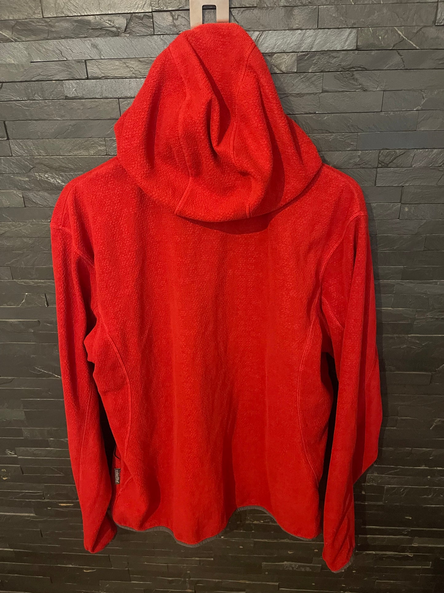 Fleece Jacke von Salewa (XL Herren) Zipper Hoodie rot
