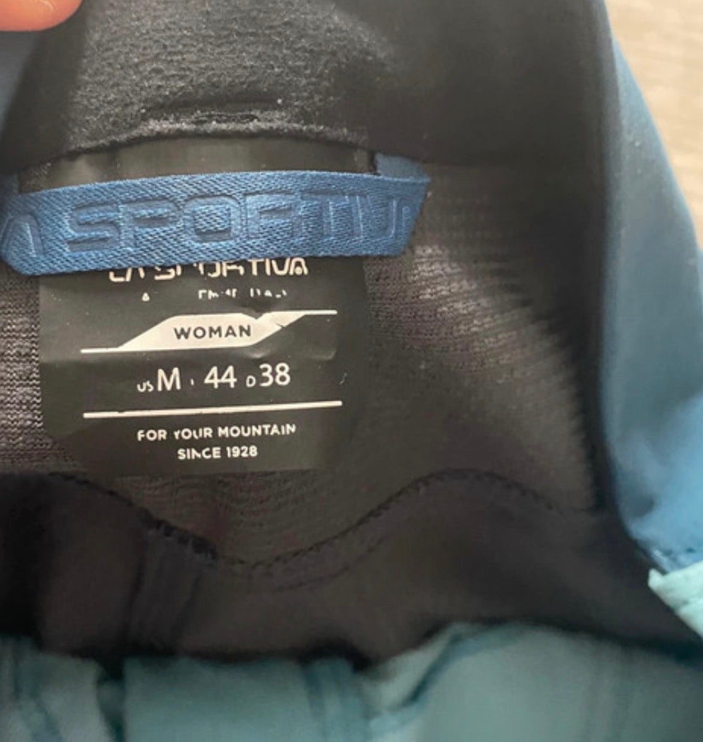 Softshell Hose La Sportiva (M Damen) Stretch blau - wanderlich.com