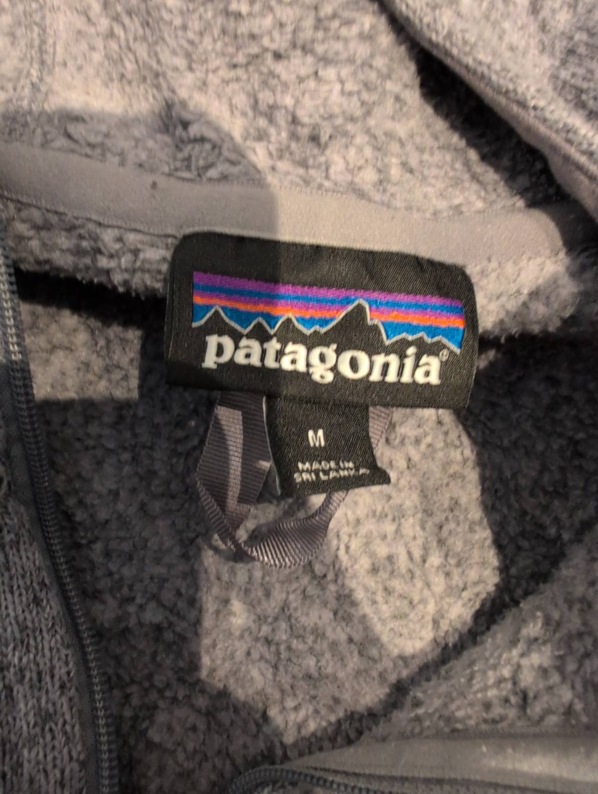 Patagonia Fleece Jacke (M Damen) Better Sweater Hoodie grau - wanderlich.com