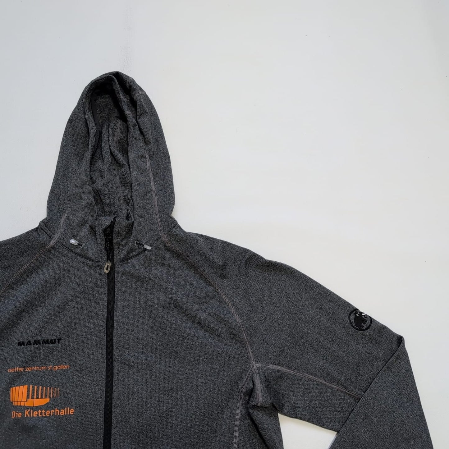 Fleece Jacke Mammut (L Herren) Sweatshirt Hoodie grau
