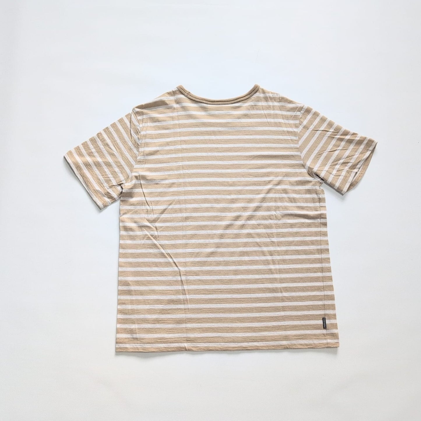 T-Shirt von Icebreaker Merino (M Damen) beige gestreift