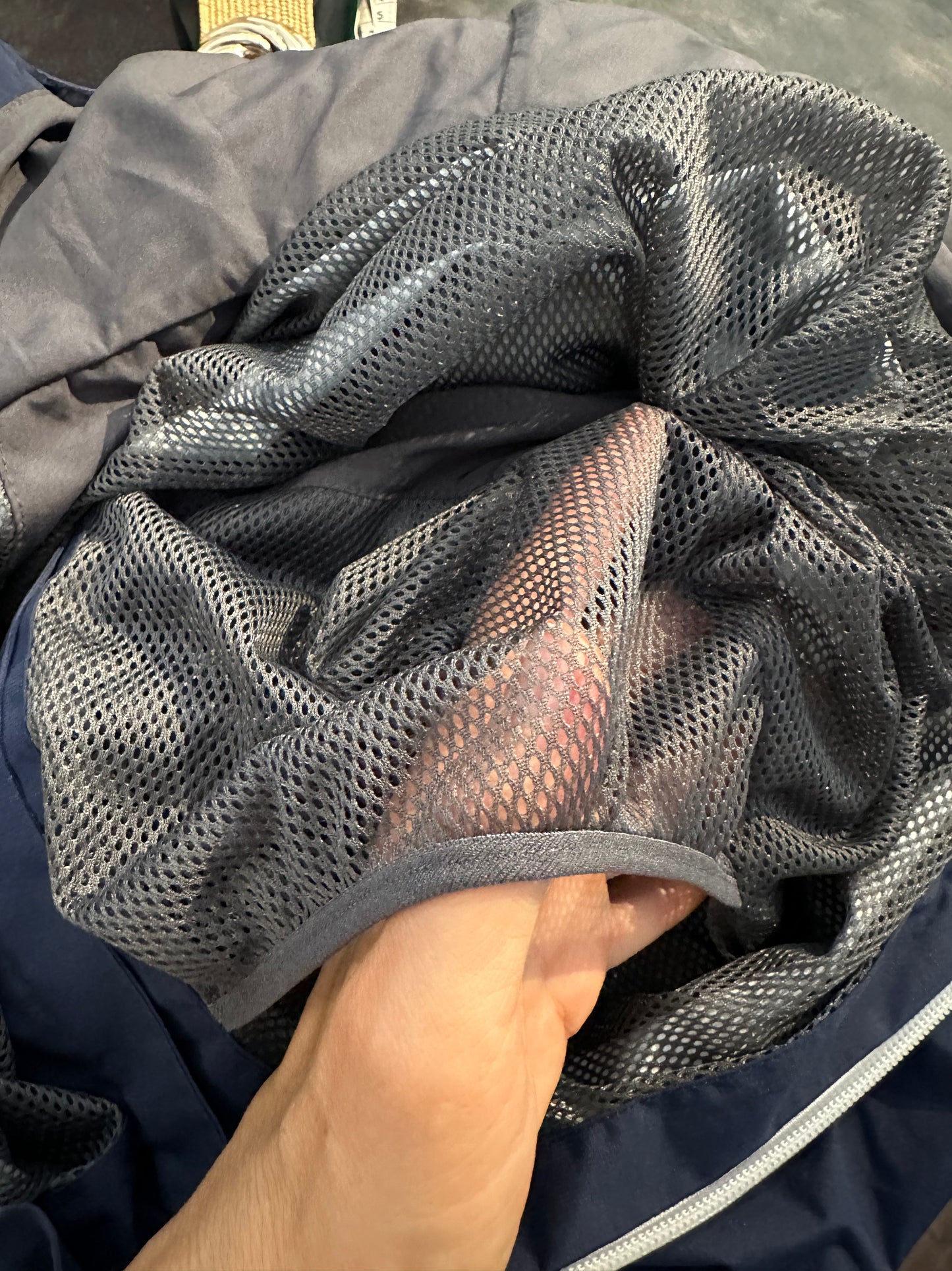 Regen Jacke von Haglöfs (S Damen) Waterproof lila marineblau
