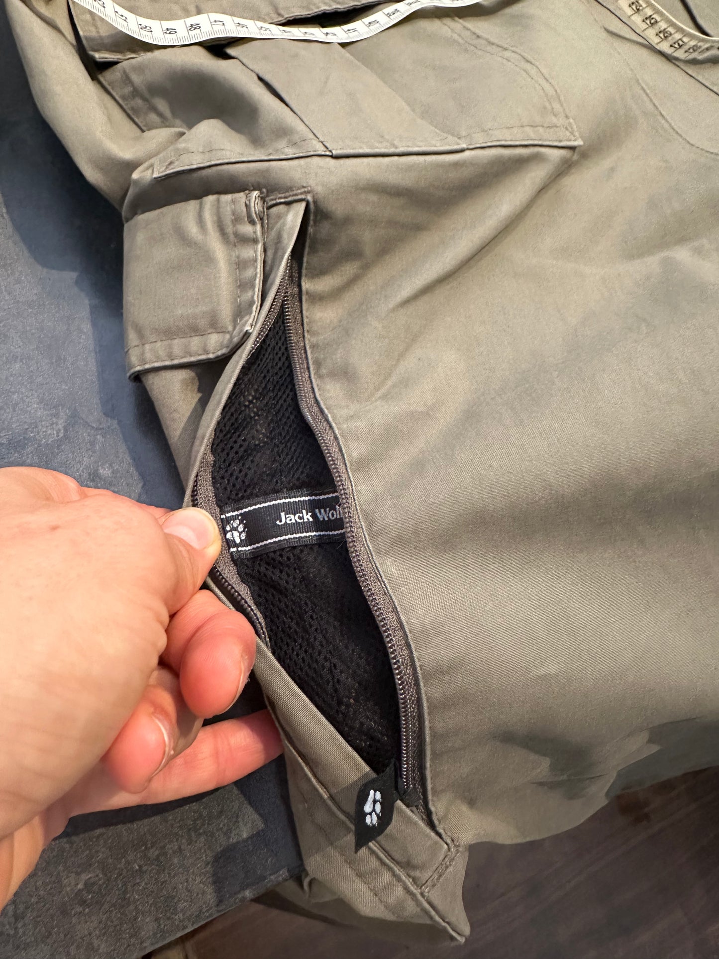 Outdoor Hose (L :25 - kurz Herren) von Jack Wolfskin khaki beige