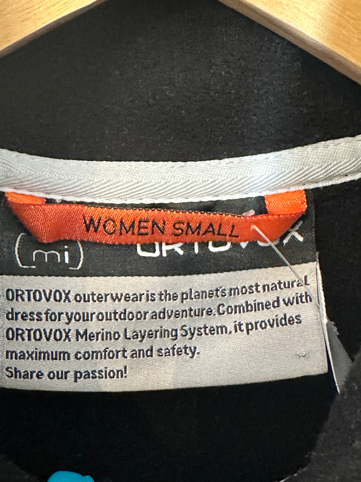 Ortovox Merino Zip Jacke (S :36 Damen) schwarz