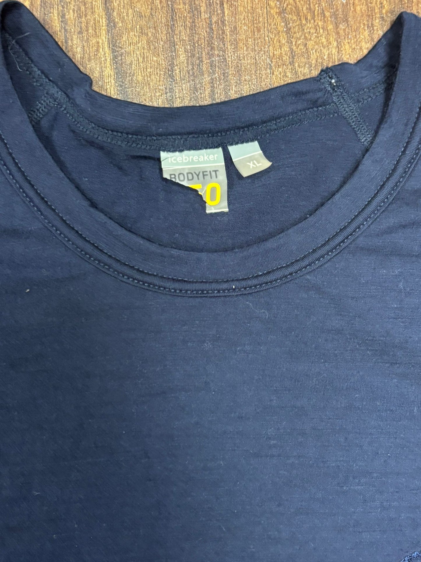 T-Shirt von Icebreaker Merino (XL Herren) Baselayer dunkelblau