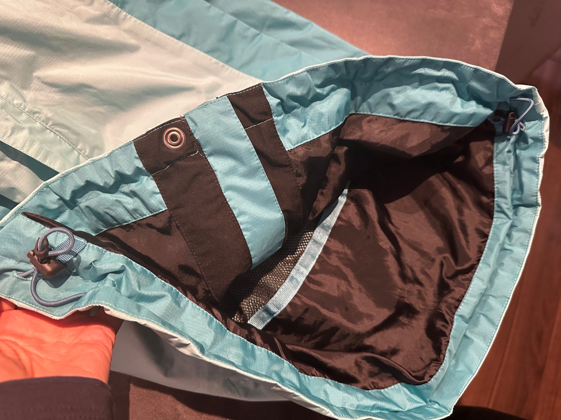 Regen Jacke von Haglöfs (M Damen) Waterproof blau - wanderlich.com