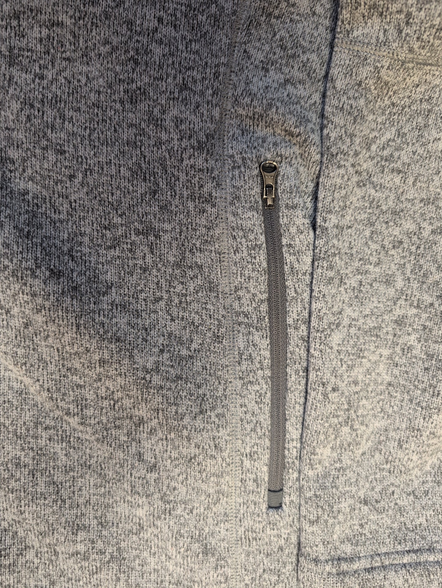 Fleece Jacke von Haglöfs (XL Damen) Zipper Hoodie hellgrau - wanderlich.com