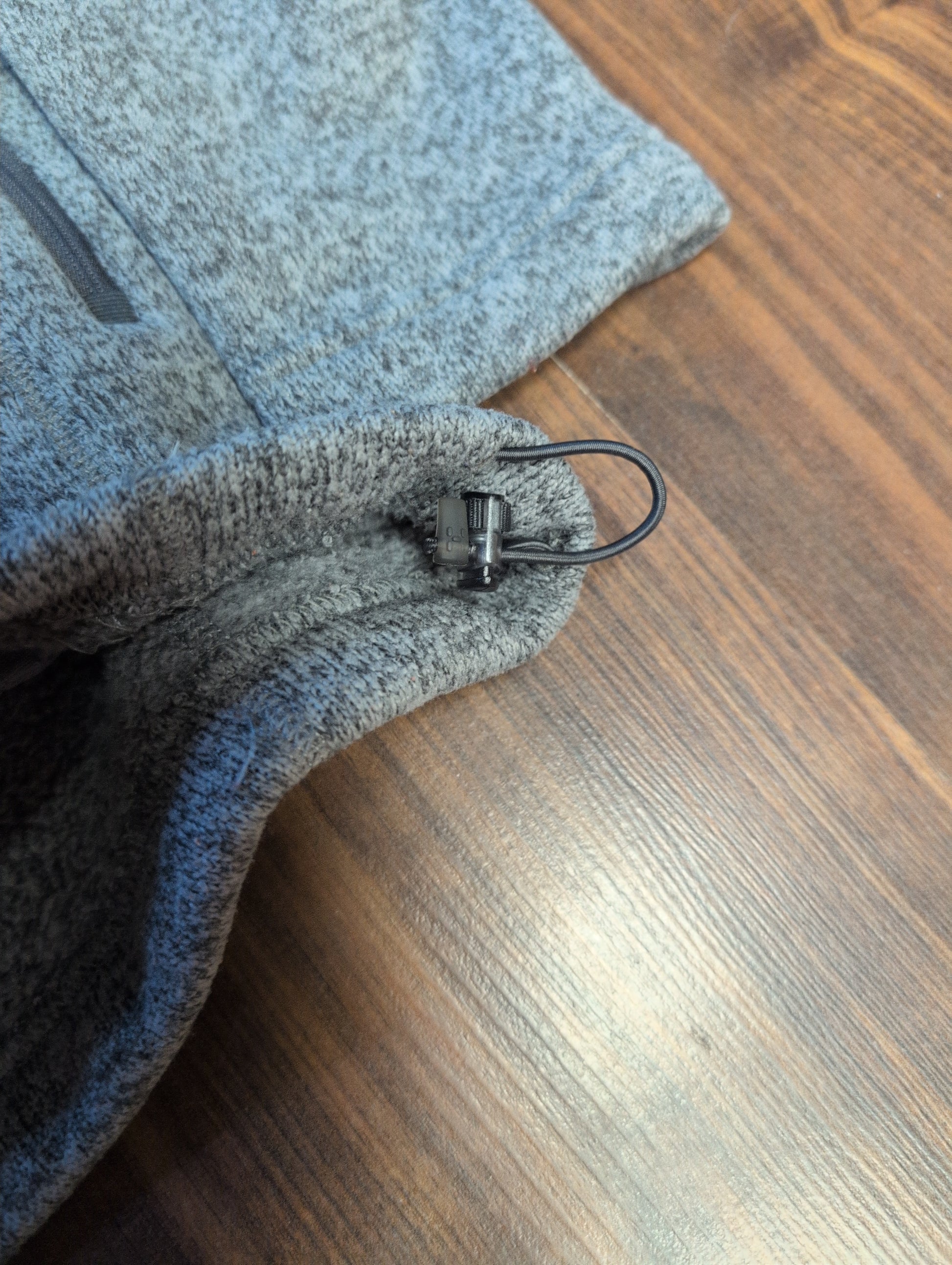Fleece Jacke von Haglöfs (XL Damen) Zipper Hoodie hellgrau - wanderlich.com
