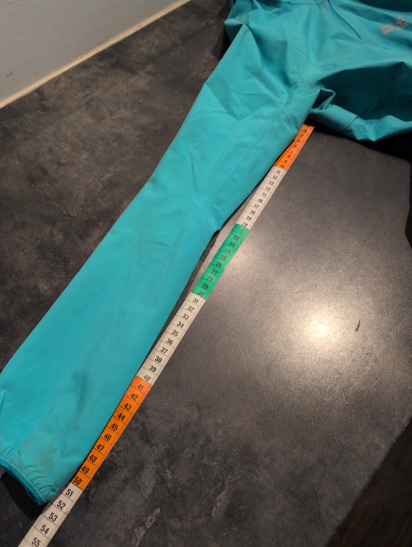 Jacke von Jack Wolfskin (S Damen) wasserdicht türkis
