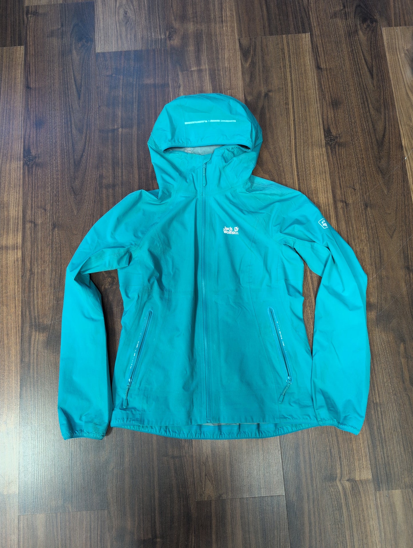 Jacke von Jack Wolfskin (S Damen) wasserdicht türkis