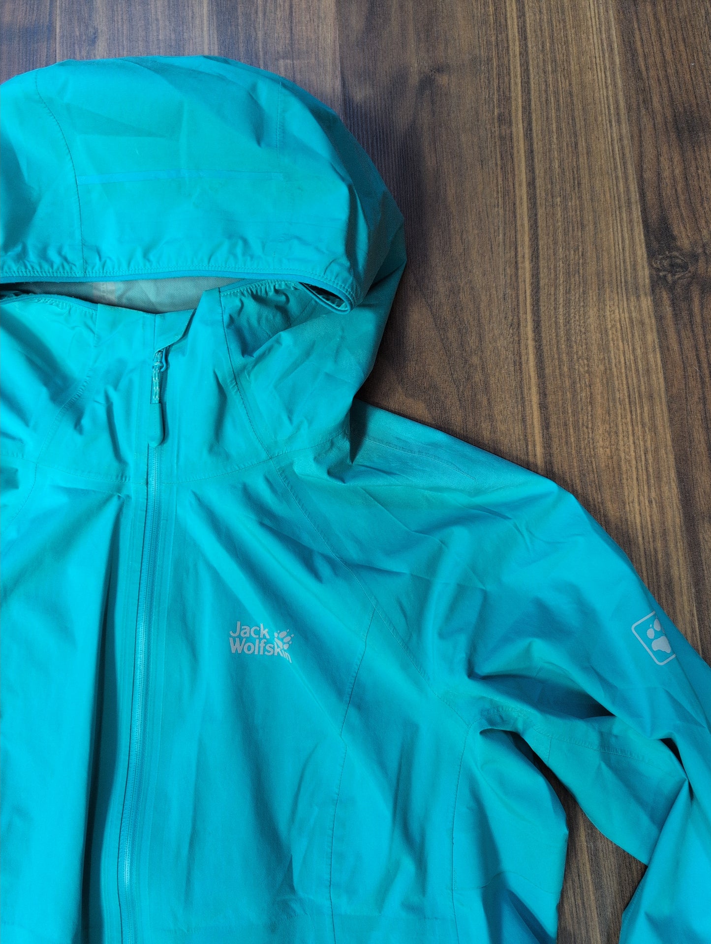 Jacke von Jack Wolfskin (S Damen) wasserdicht türkis