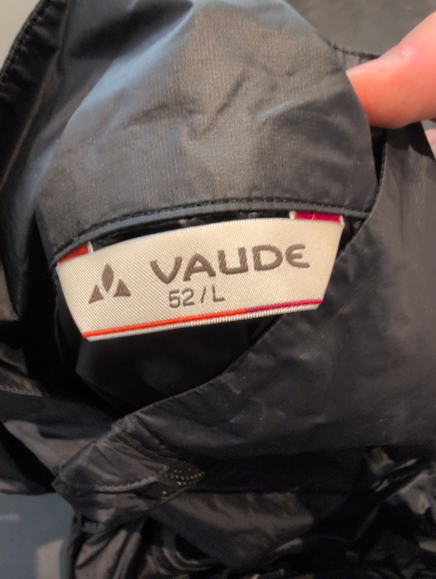 Rad Jacke von Vaude (L Herren) schwarz