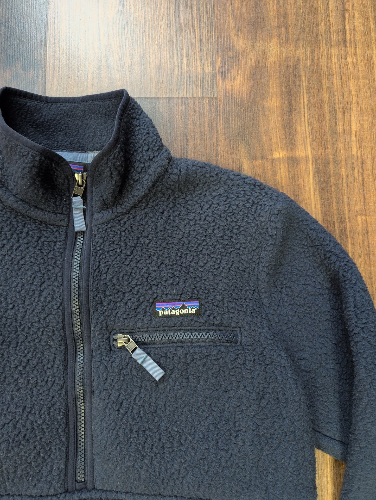 Fleece Pullover Patagonia (M Herren) Retro Pile dunkelblau