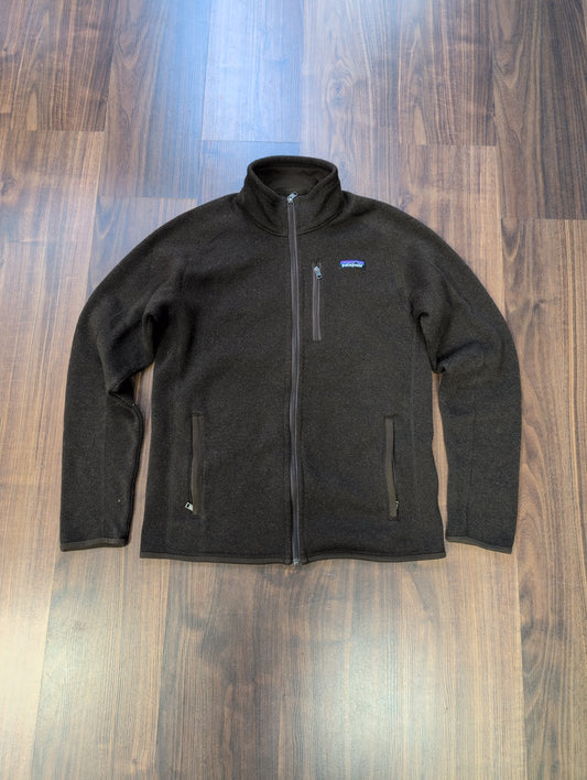 Patagonia Better Fleece Jacke (M Herren) Strickoptik braun