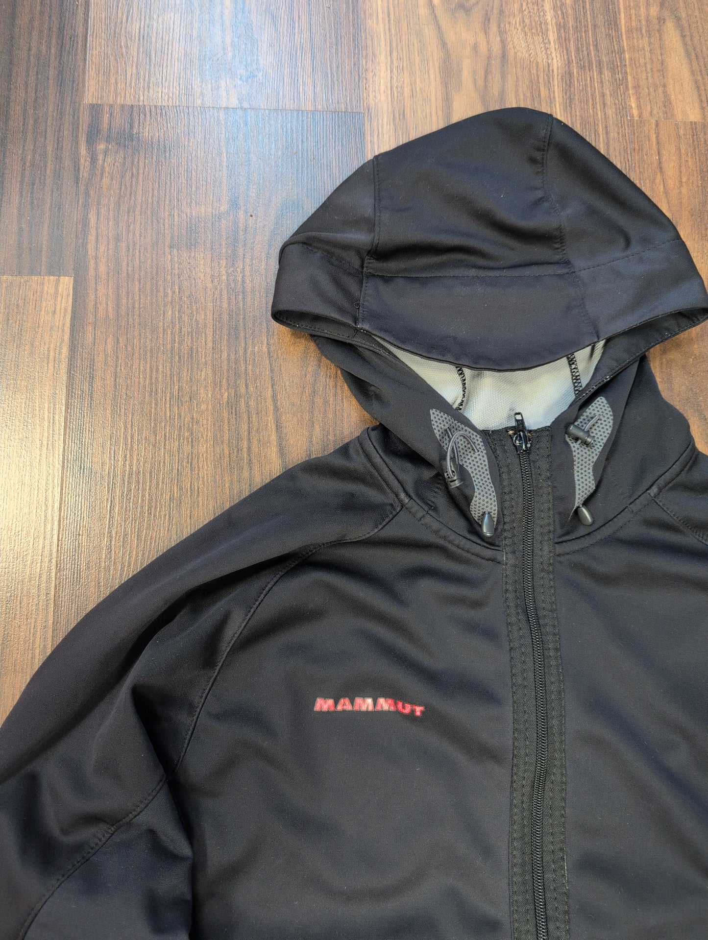 Mammut Softech- Jacke (L Herren) Hoodie schwarz