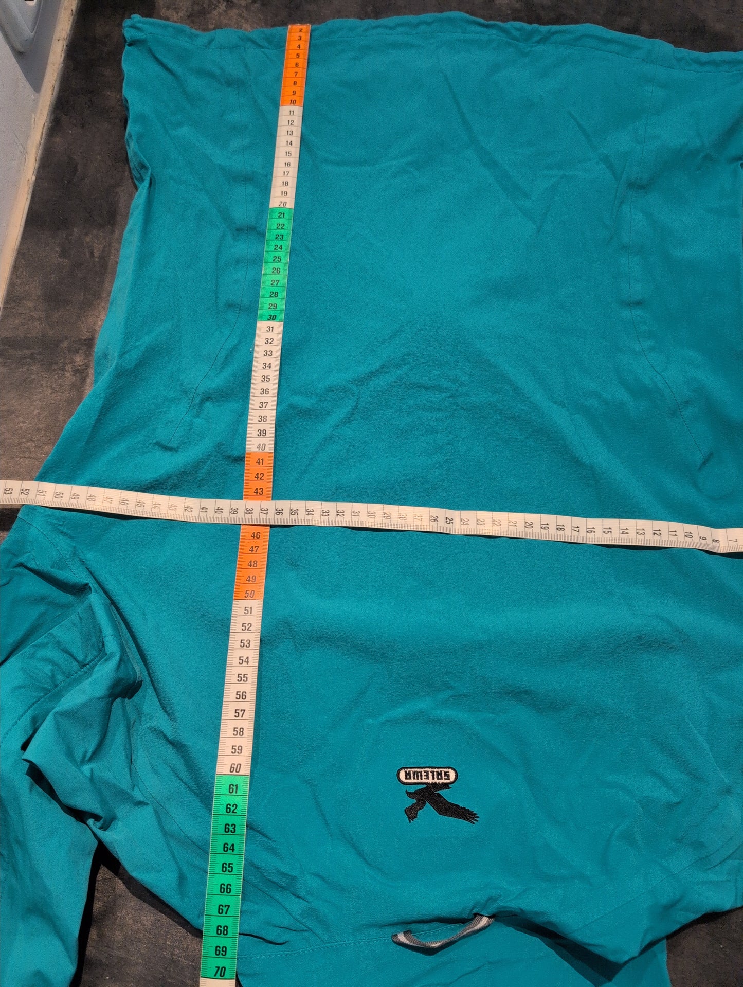Regen Jacke von Salewa (XL Damen) wasserdicht türkis