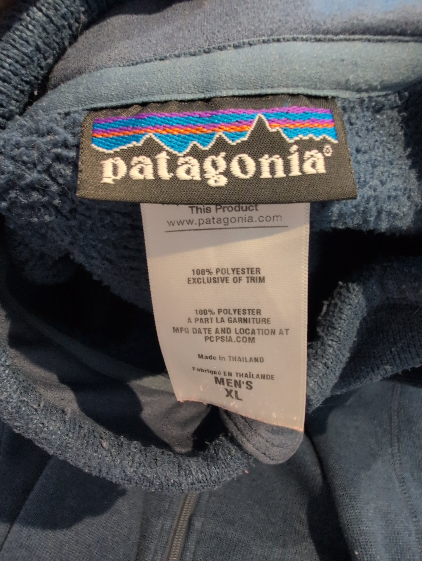 Patagonia Better Fleece Jacke (XL Herren) Strickoptik dunkelblau
