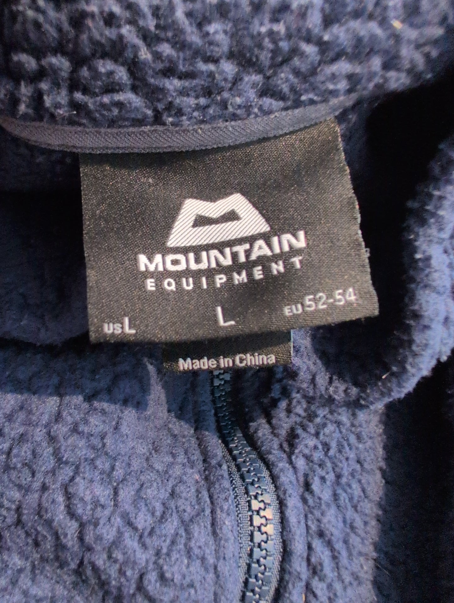 Teddy Fleece Jacke Mountain Equipment (Herren L) dunkelblau