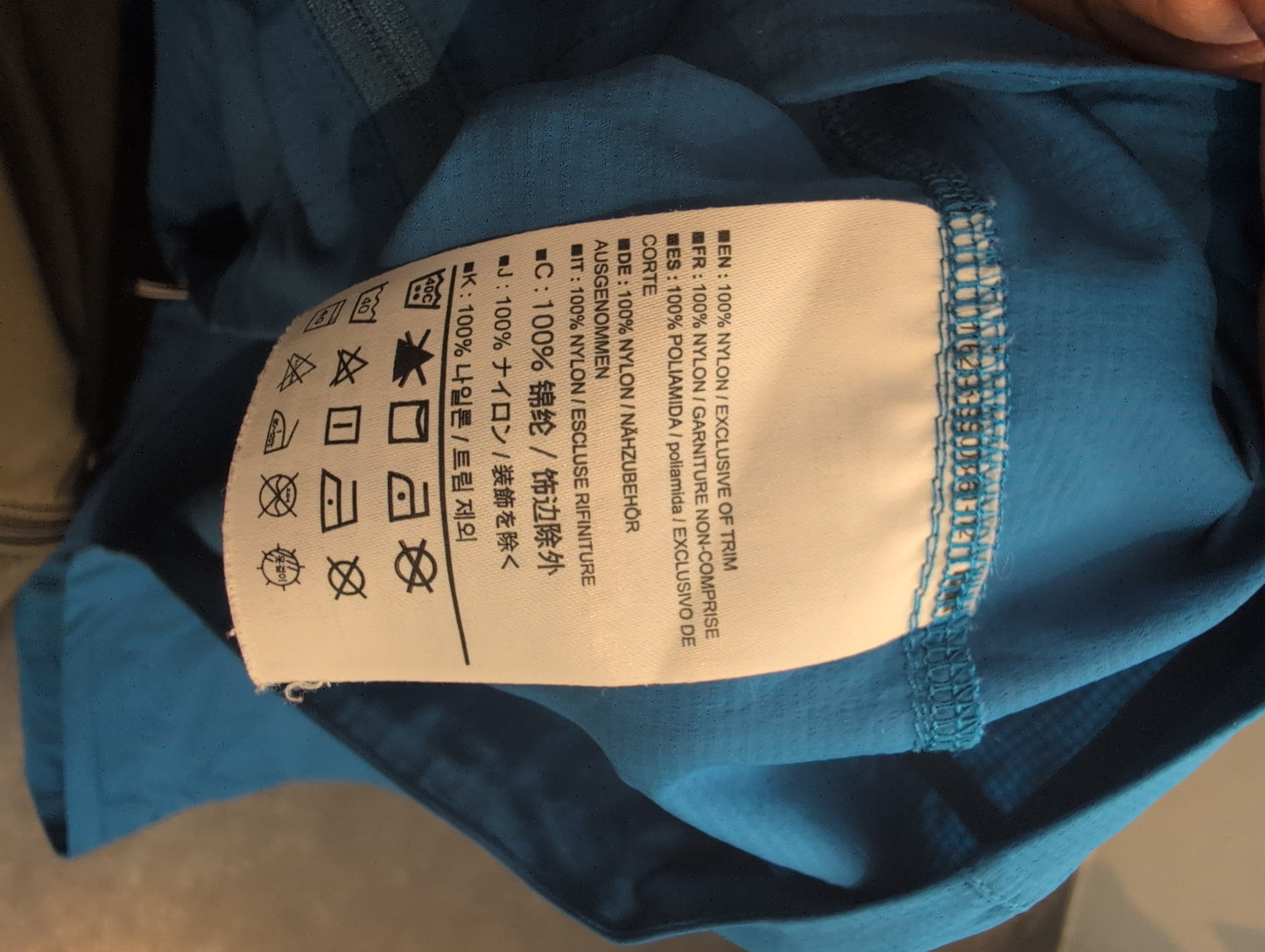 Jacke von Arcteryx (XL Herren) Windbreaker blau