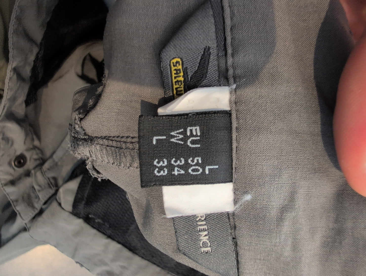 Trekking Hose von Salewa (L Herren) hellgrau