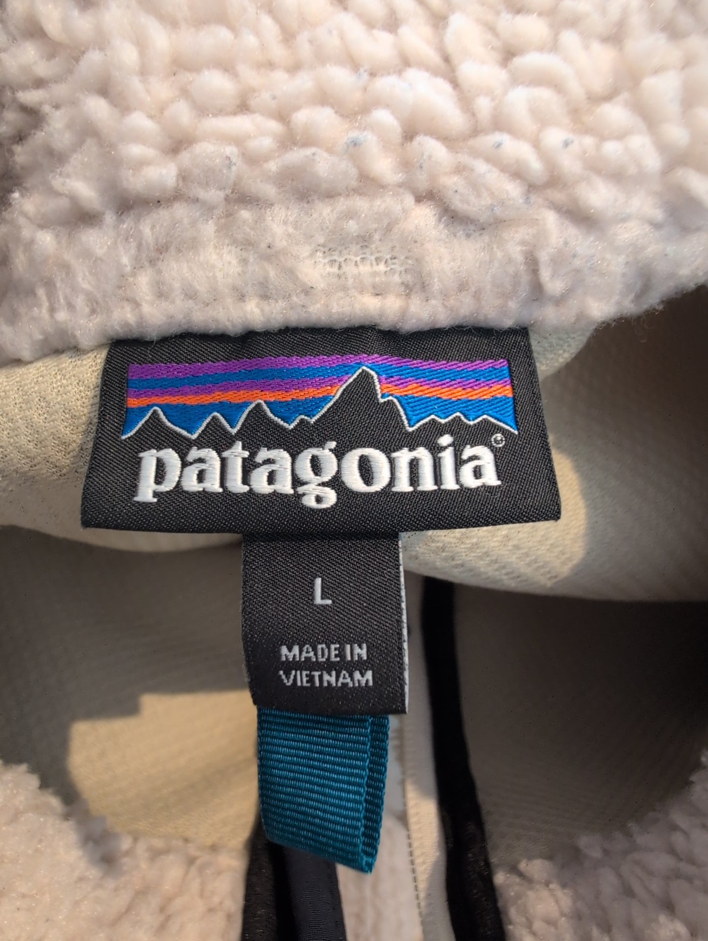 Patagonia Fleece Jacke (L Herren) Retro Pile beige