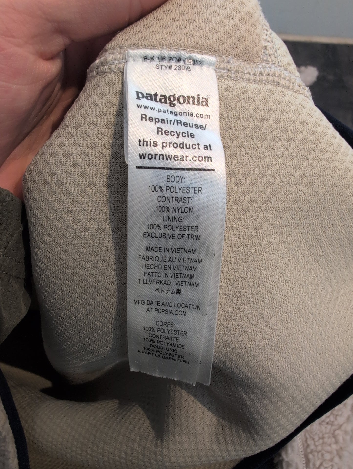Patagonia Fleece Jacke (L Herren) Retro Pile beige