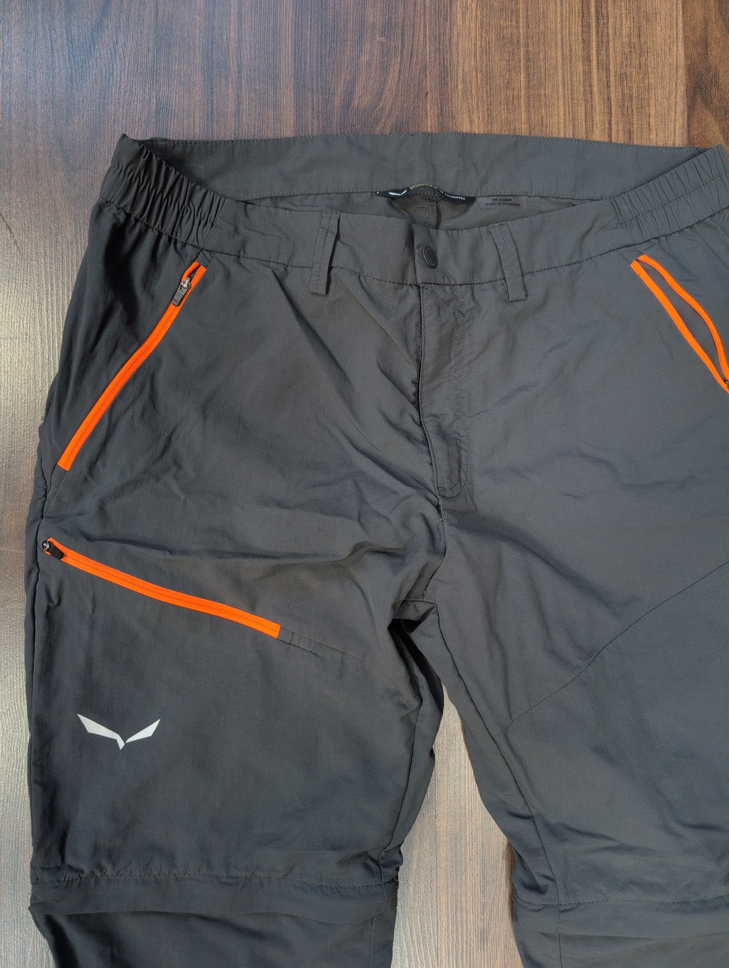 Zip Off Hose von Salewa ( L Herren ) 2in1 grau
