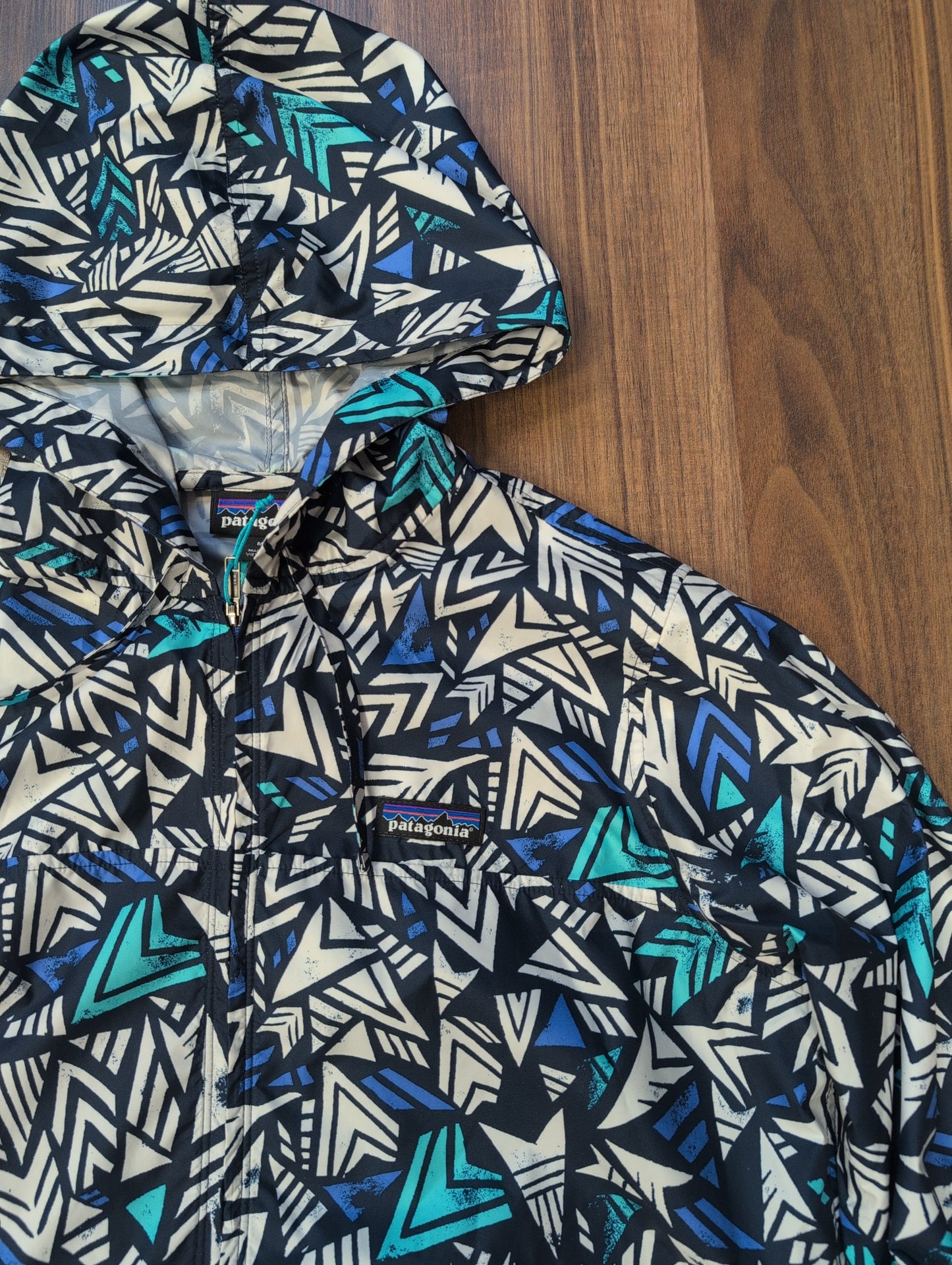 Jacke Patagonia Windbreaker (M Damen) bunt gemustert