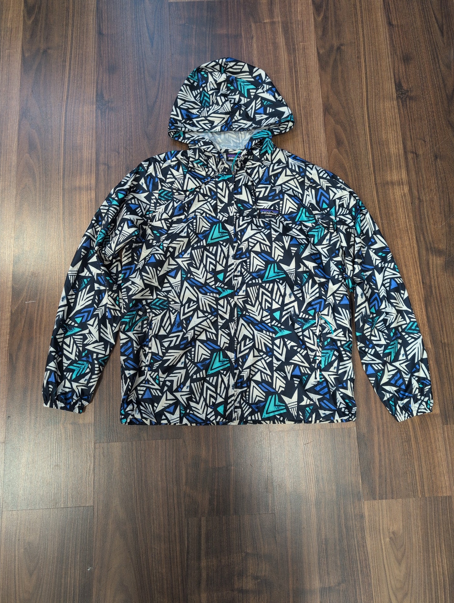 Jacke Patagonia Windbreaker (M Damen) bunt gemustert