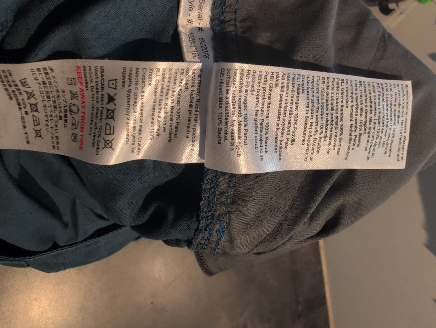 Kurze Wanderhose Mammut (S Herren) Shorts blau