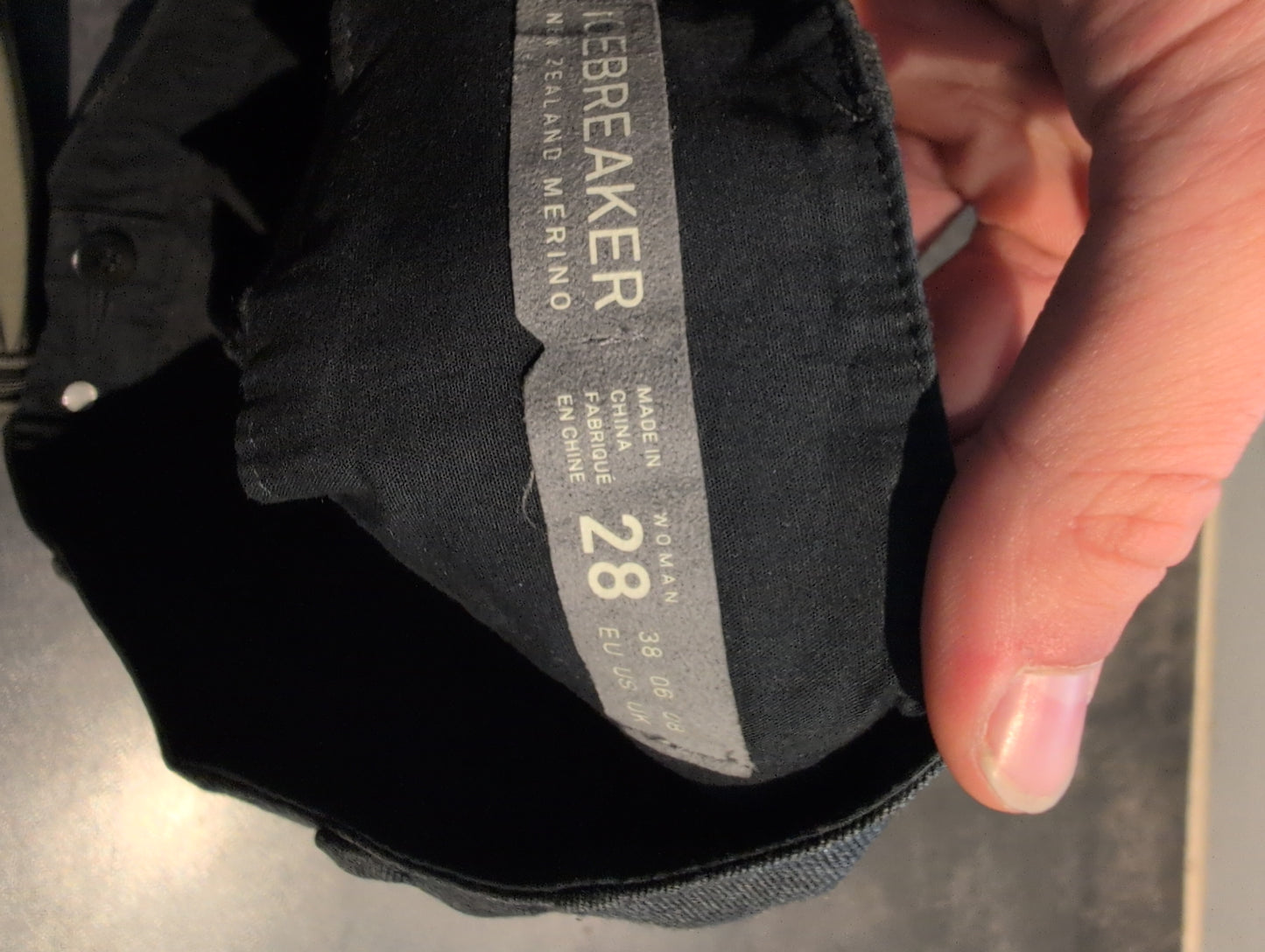 Kurze Hose von Icebreaker (M Damen) Shorts Merinowolle grau