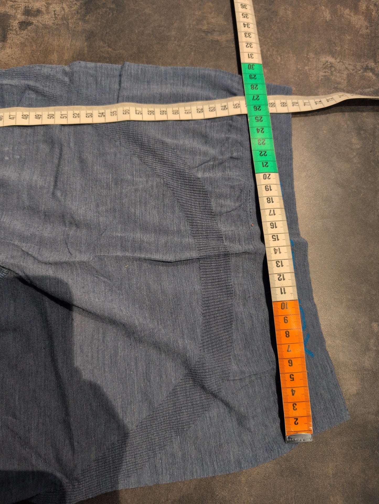3/4 Lange Unterhose (M Herren) von Ortovox Schurwolle blau