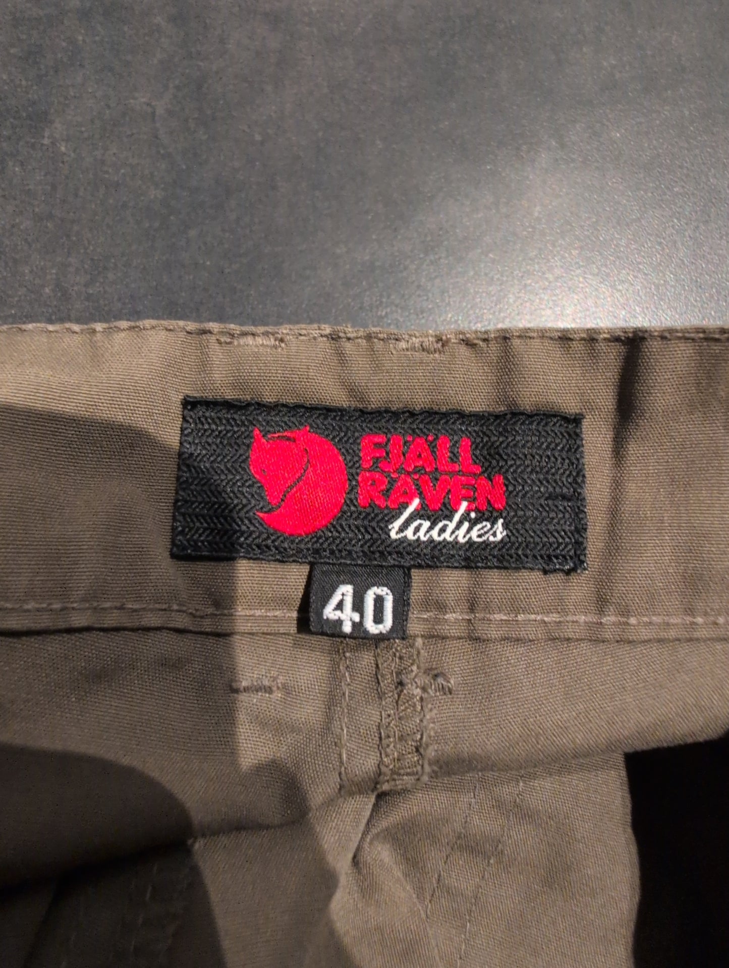 Hose von Fjällräven (L Damen) braun