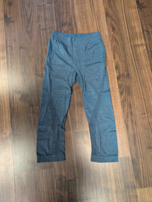 3/4 Lange Unterhose (M Herren) von Ortovox Schurwolle blau