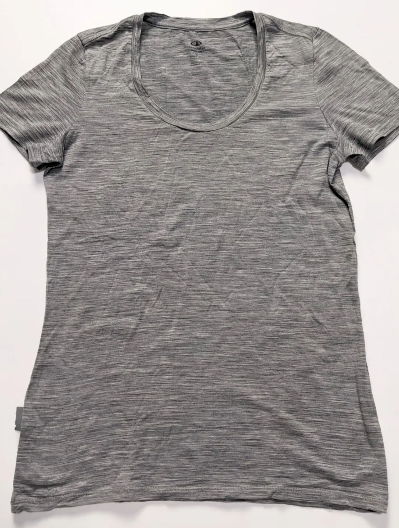 T-Shirt von Icebreaker Merino (S Damen) grau