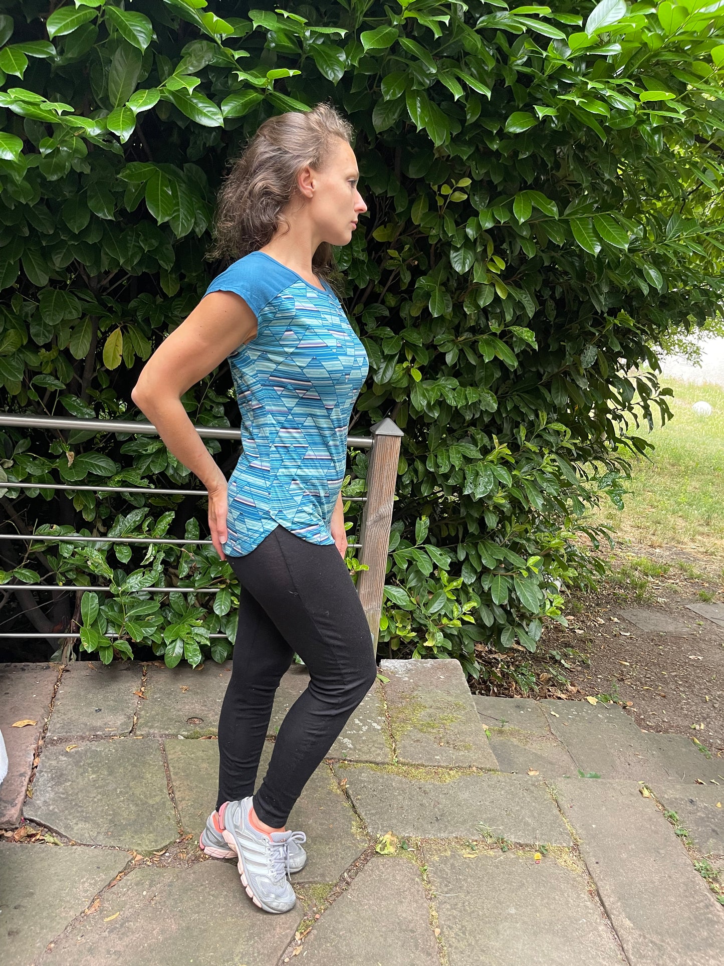 T-Shirt Damen XS/S Merino von Smartwool - Azteki - wanderlich.com