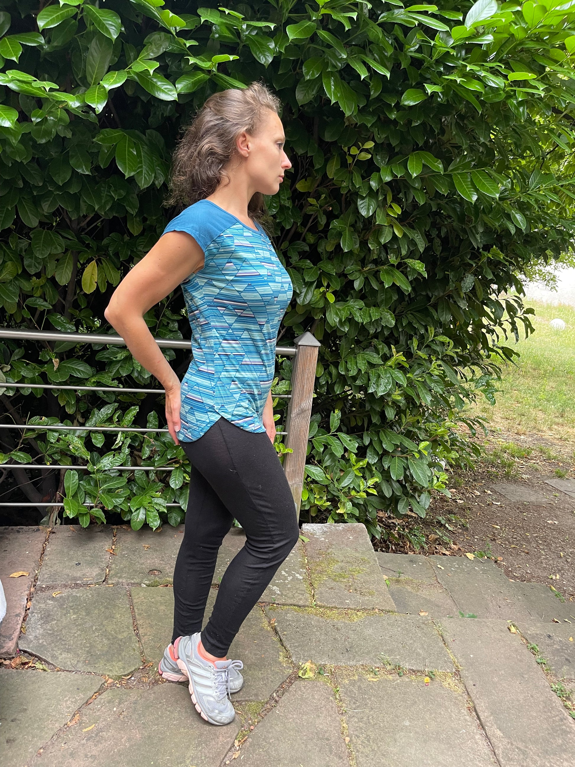 T-Shirt Damen XS/S Merino von Smartwool - Azteki - wanderlich.com