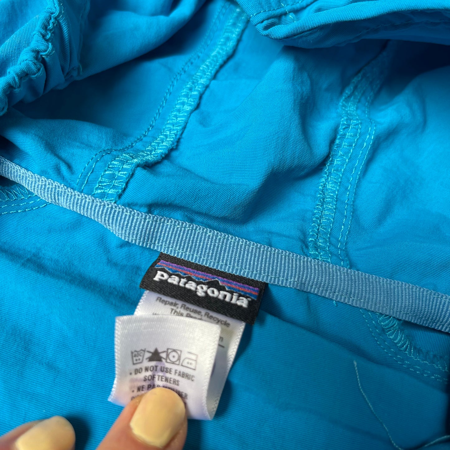 Jacke von Patagonia Damen XS/S wasserdicht blau