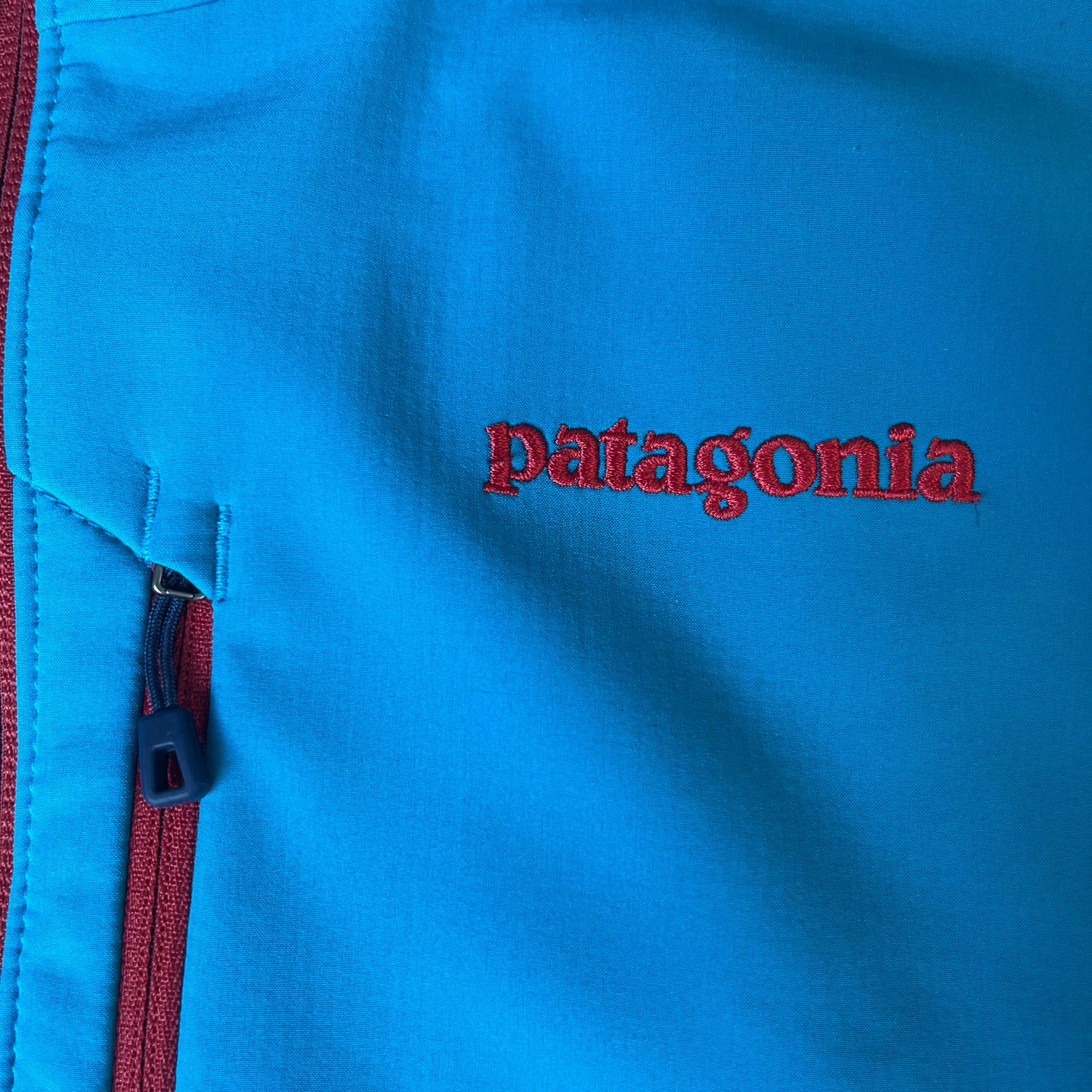 Jacke von Patagonia (M Herren) Polartec Windblock blau