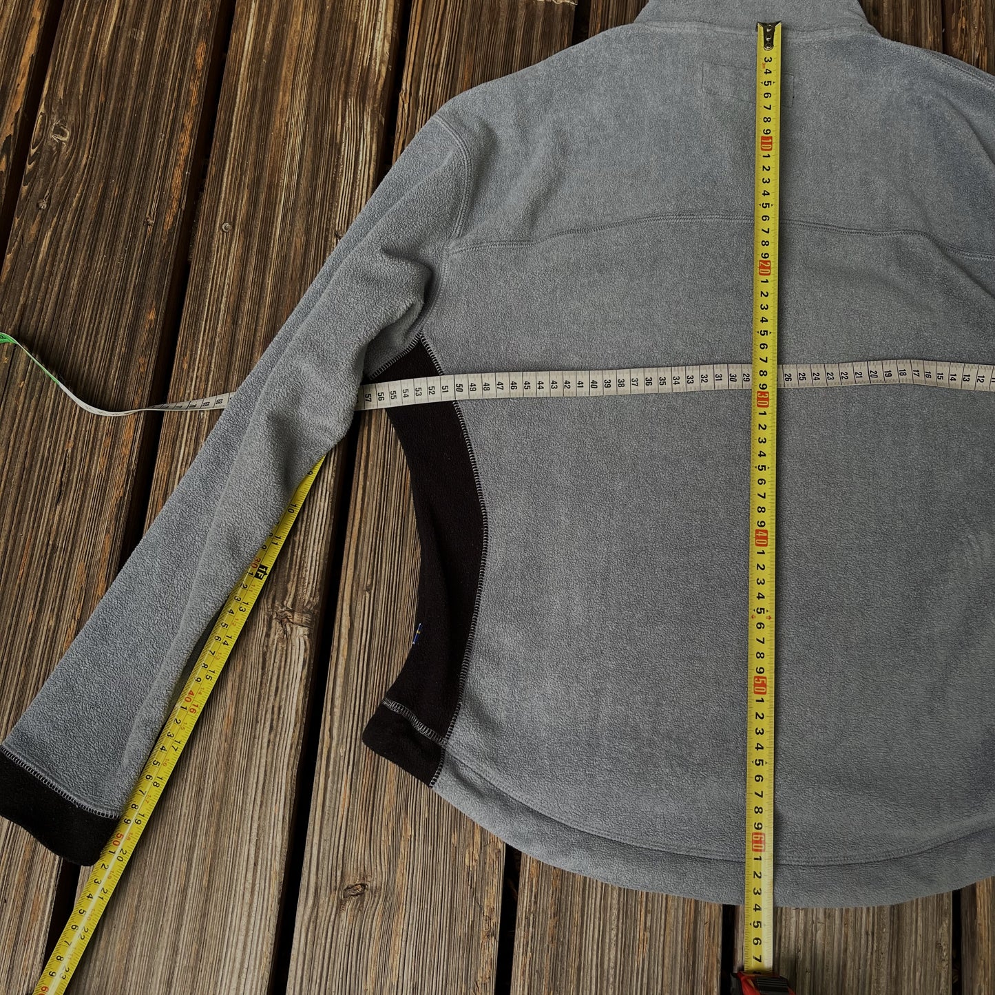 Fleecejacke Fjällräven (L Damen) Zipper- Sweatshirt grau